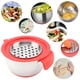 thumbnail image 4 of Cuenco para ensalada de acero inoxidable de 16 cm con asa y tapa con rallador de Kitchen Cooking Essential, 4 of 8