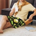 thumbnail image 3 of KLL Avocado Toast for Men's 1-Pack Shorts,Sleep Pajama Shorts for Men Soft Pj Shorts Men's Pajama Bottoms Sleepwear -Large, 3 of 7