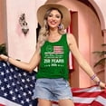 thumbnail image 5 of Women's 250th Anniversary USA Tank Tops - We the People Us Flag Racerback Tanks, Patriotic Tank Vest for 4th of July Outfits, 5 of 6