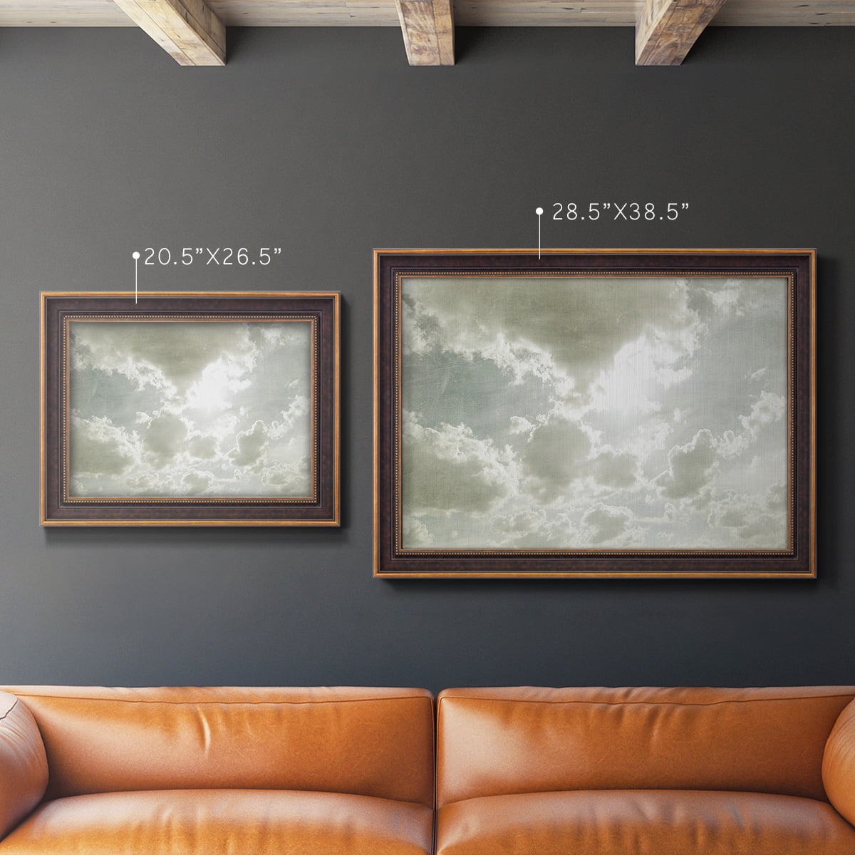 Sky Scrapers II Premium Framed Canvas- Ready to Hang
