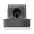thumbnail image 1 of Sidaley Soporte de cargador Smartwatch Smartphone Dock Holder Reloj de viaje portátil Soporte de carga Estación Base Reemplazo para Electrónica Negro, 1 of 6