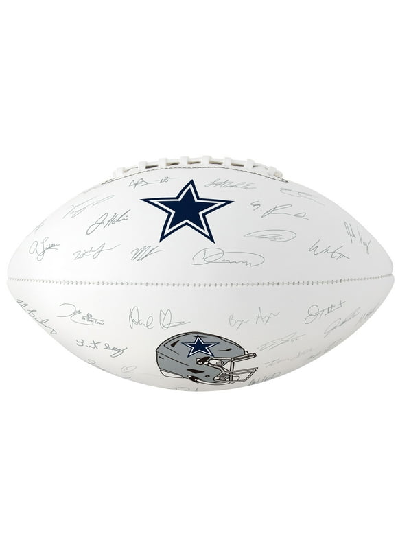 Dallas Cowboys Autograph Signature Football