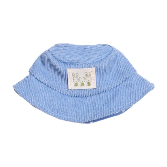 Adorno de sombrero de muñeca hecho a mano para muñeco de pato de peluche de 15 cm, ideal como regalo de cumpleaños. Azul