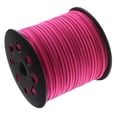 thumbnail image 1 of Bewildely Cuerda de gamuza de 3mm y 100 yardas, suministro de joyería Juguetes de construcción Rosa roja 3 mm 100 yardas, 1 of 1