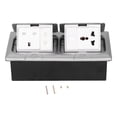 thumbnail image 4 of Floor Outlet Socket, Sophisticated Design  Floor Outlet Socket Strict Testing Safe To Use  For Engineer For Factory For Replcement Needs, 4 of 8