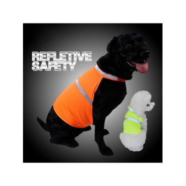 Dog Safety Reflective Vest -Hunting Waterproof Yellow Or Orange Vest