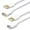 White(2 Pack), variant on Fasgear USB Extension Cable 2.0 A Male to A Female Charging and Syncing USB Extender Cord USB Extension Cables For Cell Phones (6ft, White)