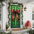 thumbnail image 6 of HomeKingdee Christmas Door Banner - Merry Christmas Photography Backdrop - Gift Box Door Hanging Banner - Outdoor Sign - Candy Decoration, 6 of 9