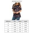 thumbnail image 6 of ADREAMLY Cold Shoulder Top for Women Strappy T Shirt Summer Short Sleeve Casual Blouse, 6 of 6