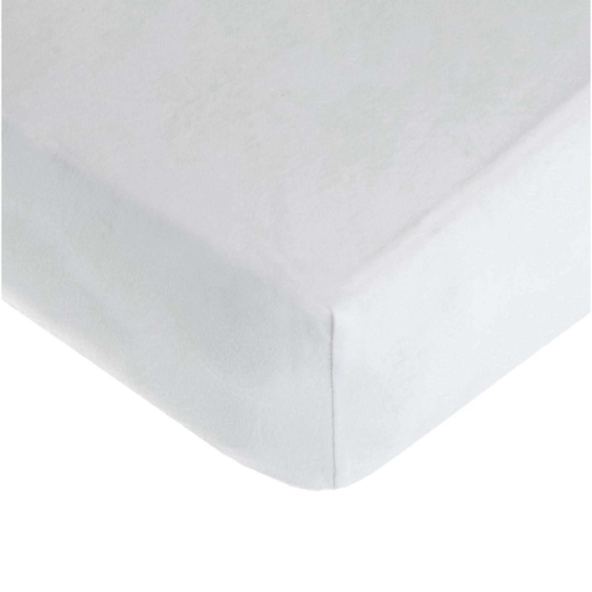 American Baby Company TL Care 100% Natural Cotton Fitted Mini Crib Sheet 38" x 24" - Soft & Breathable Small Nesting Portable Crib Sheet, Fits Pack N Play Mattresses, White, for Boys & Girls
