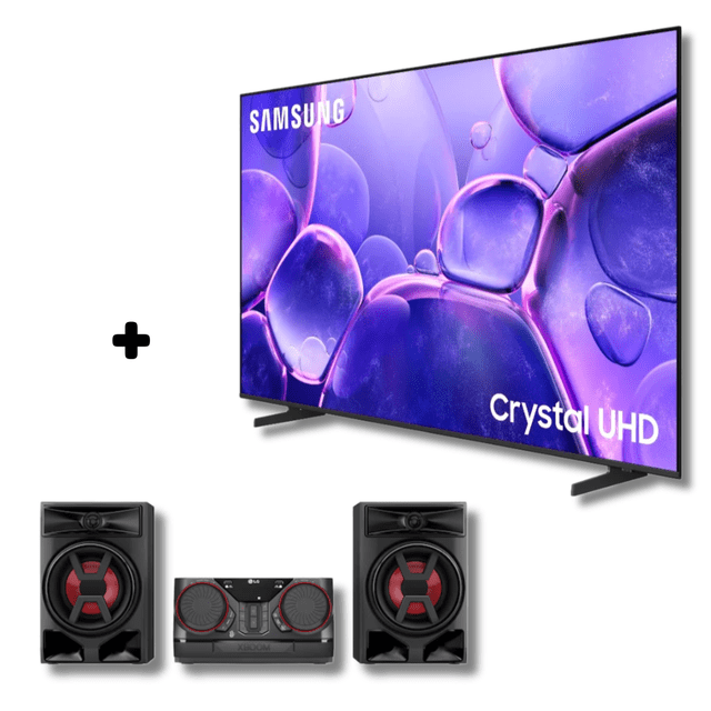 COMBO TV SAMSUNG UN70U8000FFXZX + MINICOMPONENTE LG CK-43N