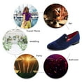 thumbnail image 5 of Mens Loafers Wedding Dress Shoes Slip-On Loafers for Men Tuxedo Suit Shoes, Blue-08, 10US, 5 of 5
