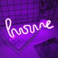 thumbnail image 1 of LINLIN LED Neon Sign,Neon Sign Night Light Wall LED Neon Lamp USB Battery Powered Led Neon Light Sign for Home Bedroom Bar Party Decoration, 1 of 7