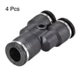 thumbnail image 3 of Unique Bargains Plastic Connect Y Splitter Push To Tube Fittings,8mm X 6mm OD Push Lock 4pcs, 3 of 3