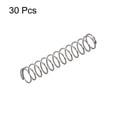 thumbnail image 2 of Unique Bargains 3mmx0.3mmx15mm 304 Stainless Steel Compression Spring 2N Load Capacity, 30pcs, 2 of 5