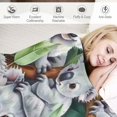 thumbnail image 3 of Orinice Koala Throw Blanket - Soft   Koala Blankets for Girls Boys Kids Koala Lovers - Warm Koala Throw Blankets for All Season Lap, Chair, Sofa  60x80in, 3 of 6