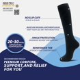 thumbnail image 3 of Calcetines de compresión fenglaoda, 8 pares, 20-30 mm Hg, para hombres y mujeres, 3 of 6