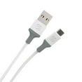 thumbnail image 4 of Scosche MA10WG-SP Strikeline 10-ft. USB to Micro-USB Charge & Sync Cable White/Gray, 4 of 5