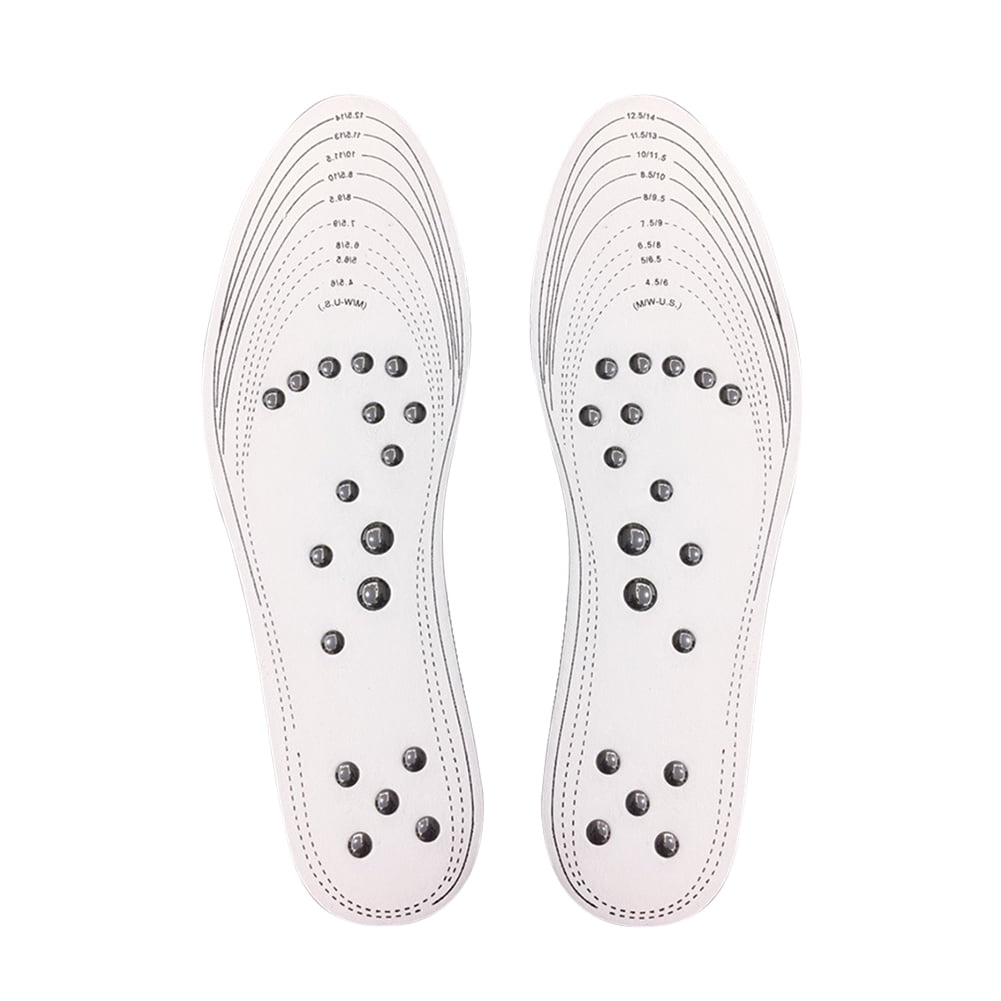 Acupressure Slimming Insoles Foot Massager Magnetic Therapy Weight Loss Insole 