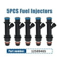 thumbnail image 2 of 5PCS Fuel Injector 12589465 For Chevrolet Colorado For Isuzu For GMC Canyon For Hummer H3 L5 TAPDRA Spare Part, 2 of 4
