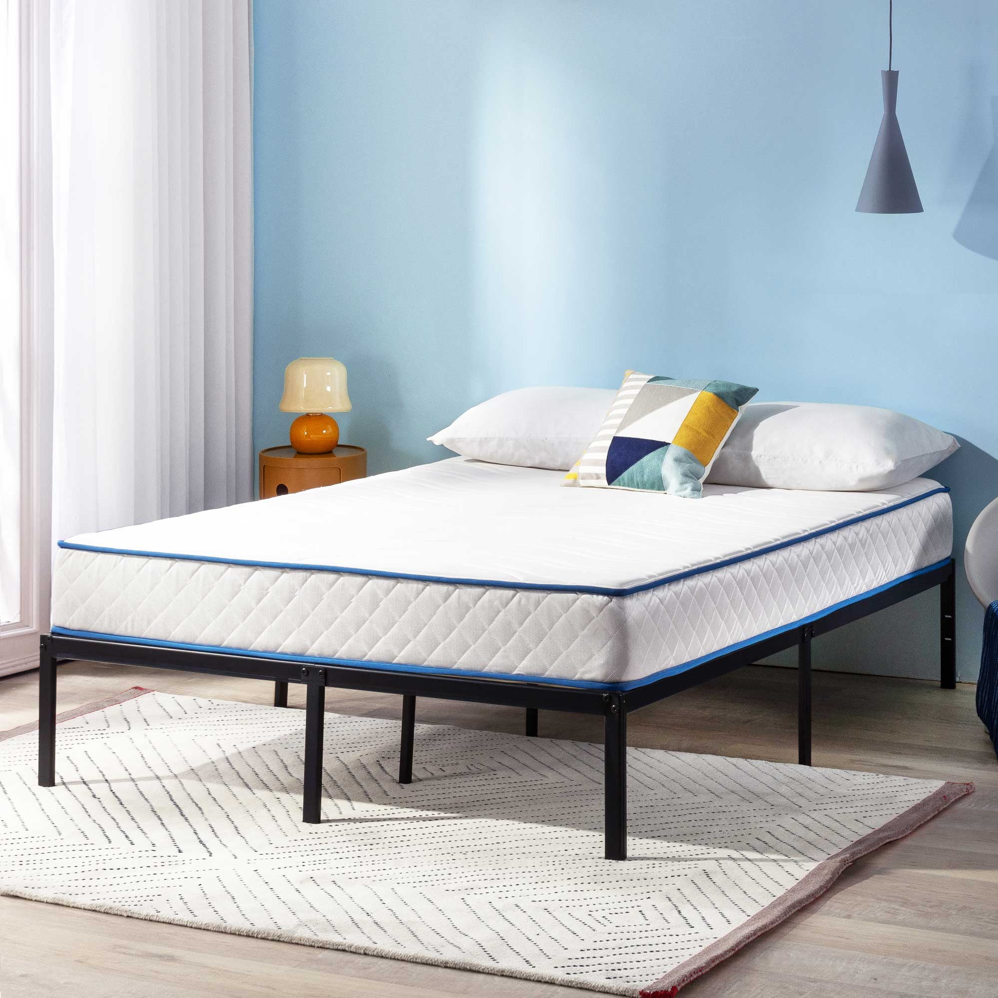 Best Price Mattress 6” Tight Top Bonnell Hybrid Mattress in a Box, Twin