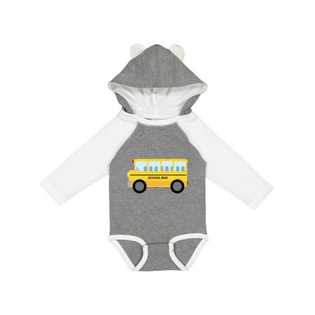 

Inktastic School Bus Gift Baby Boy or Baby Girl Long Sleeve Bodysuit