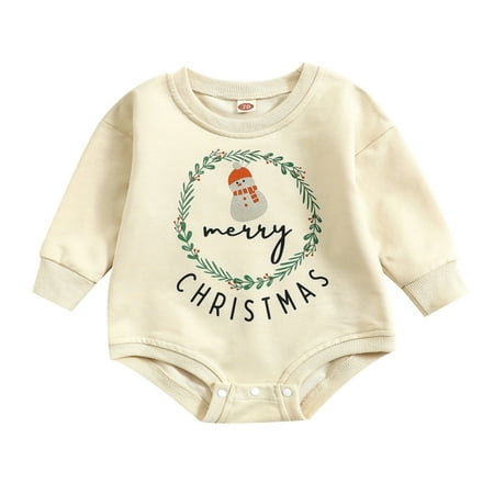 

Larisalt Toddler Girl Bodysuit Infant Baby Girls Organic Cotton One-piece Romper Jumpsuit Zip Front Pajamas A