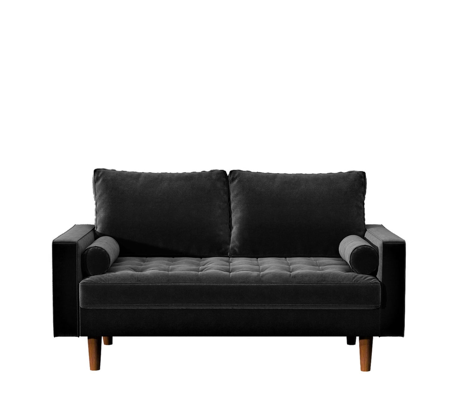 Uspridefurniture Hazen 2 Piece Velvet Living Room Set, sofa & loveseat