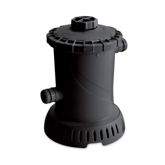 Lark Outdoors 530 GPH Above Ground Pool Cartridge Filter Pump Kit (Compatible with 1.25" Hoses & Summer Waves)