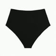 thumbnail image 6 of HCNTES High Waisted Bikini Bottoms Ruched Tummy Control Swimsuits Bottoms Sexy Swim Bottom Bathing Suits for Women(XXL,a1-Black), 6 of 6
