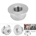 thumbnail image 1 of Flange Nuts, 1pc Titanium Alloy Hex Flange Lock Nuts Hardware Nuts Flange Lock Nut with Firm Connection for Bike Motorcycle, 1 of 7
