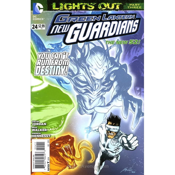 Green Lantern: New Guardians #24 VF ; DC Comic Book