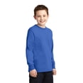 thumbnail image 4 of Port & Company ® Youth Long Sleeve Core Cotton Tee. PC54YLS, 4 of 6