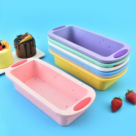 

Lohuatrd Practical Silicone Mold Heat-resistant Bakery Supplies Easy Demoulding