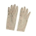 thumbnail image 1 of Guantes de patinaje sobre hielo, guantes de entrenamiento, con diamantes de imitación, elásticos, patinaje artístico XS, 1 of 8