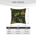 thumbnail image 4 of Kll Carnival Mardi Gras3 Decorative Throw Pillow Covers Velvet Soft For Couch Sofa Bedroom Living Room Outdoor -18"X18", 4 of 8