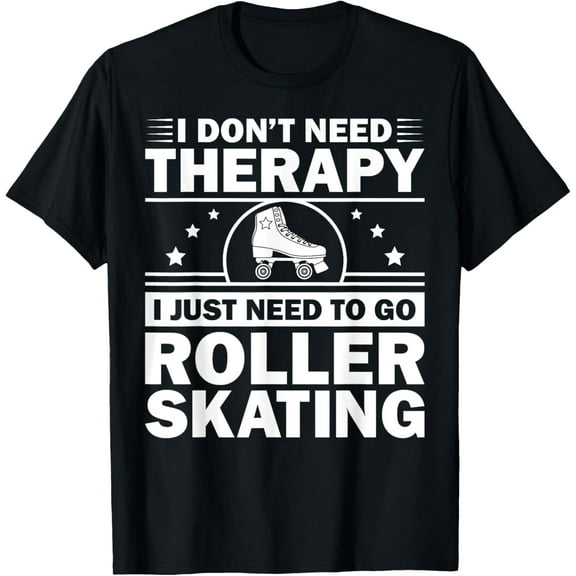 Cool Roller Skating For Men Women Roller Derby Inline Skate T-Shirt men and women can wear, black, white, gifts