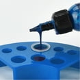 thumbnail image 4 of 200 Fundas Azules Para Máquina De Tatuaje, Fundas Para Bolígrafos De Tatuaje, 10 Cintas De Agarre, 3 Soportes Para Vasos De Tinta Para Agarre Antideslizante, 4 of 7