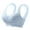 Blue, variant on Women's Lace Back Support Bra Wirefree Comfort Seamless Full Coverage Posture Correcting Everyday T-Shirt Bra