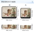 thumbnail image 3 of 2-Pack Seat Belt Covers with Flannel Seatbelt Shoulder Strap Case Adjustable Straps Soft Padding for Car Christmas Deer with Greenery Medium, 3 of 8