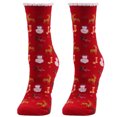 thumbnail image 4 of EQWLJWE Women Cute Christmas Vintage Printing Thicker Socks Long Sock Comfortable Socks Socks Holiday Clearance, 4 of 4