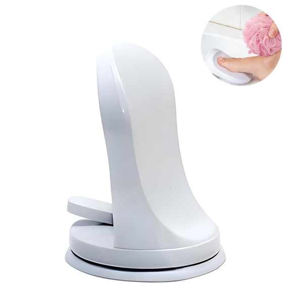 1Pcs Shower Step - Shower Foot Rest for Shaving Legs, No-Hole Design, Strong Suction Cup, Non-Slip Bathroom Foot Pedal for Inside Shower Shaving Legs