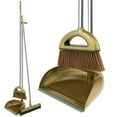 thumbnail image 1 of POINTERTECK 3Pcs Squeegee Broom and Dustpan with Comb Teeth Efficient Sweeper Dustpan Set 180° Rotatable Floor Squeegee for Home Room, 1 of 1
