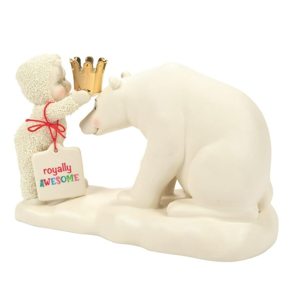 Department 56 Snowbabies Classic Collection Royally Awesome Figurine, 4.06 Inch
