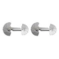 thumbnail image 4 of Kenally 58 cuchillas Roscas de 55 grados Roscas métricas de 60 grados Medidor de calibre Pulgadas Juego de herramientas de medición de paso de tornillo 2piezas Kenally CBP591586, 4 of 5