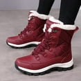 thumbnail image 6 of Women's Insulated Warm Winter Boots - Waterproof & Snow-Ready, Cozy Lining for Hiking, Work & Daily Wear, Stylish Comfortable Design, 6 of 6