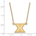 thumbnail image 2 of 14k Yellow Gold Xavier U Small Initial X Pendant Necklace, 2 of 4