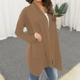 thumbnail image 7 of Women's Airy Knit Cardigan Long Sleeve Loose Fit Duster Sweater Soft Layering Piece for Office Casual Wear 2025 Fashion, 7 of 7