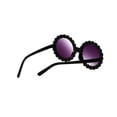 thumbnail image 3 of Kmbangi Kids Round Sunglasses, Bling Rhinestone Frame UV400 Protection Sunglasses for Girls Boys, 3 of 5