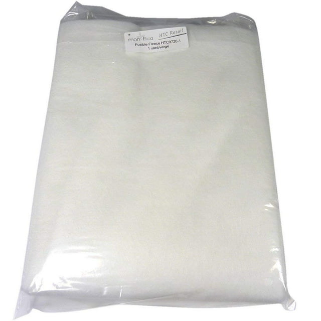 Fusible Fleece HTC9720-1 - 45 Inches Wide, Fusible Needlepunched for Interlining Sold By The Yard